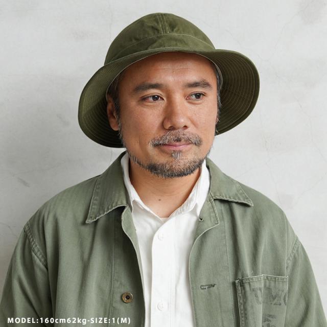 オアスロウ　デニムハット　size1 03--001-81W]orSlow(オアスロウ)US NAVY HAT DENIM(ユーエス