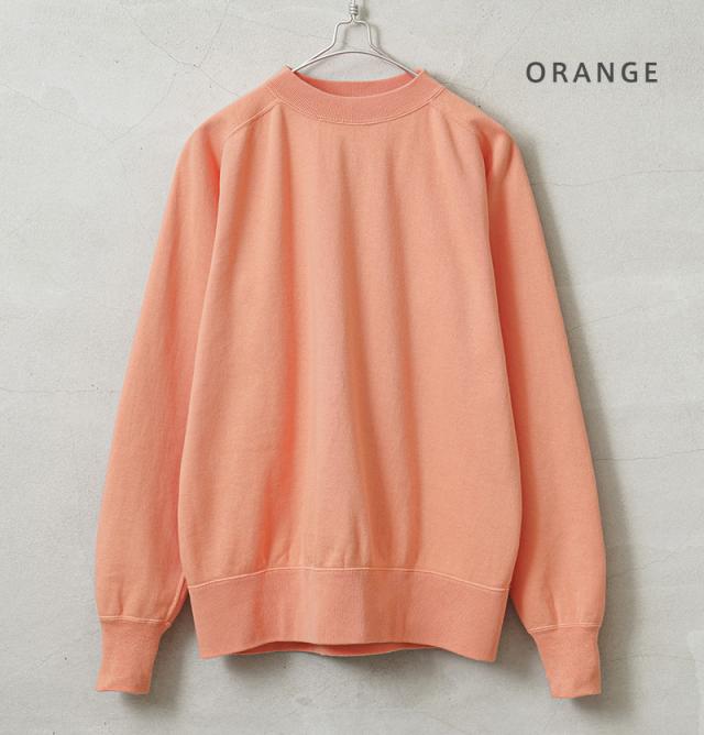 A.G.SPALDING&BROS エージースポルディング&ブロス SPL-AGS-243001 フリーダムスリーブ スウェット シャツ 日本製【Cx】【T】｜メンズファッション アメカジ トレーナー 裏毛 綿100% 丸胴 国産