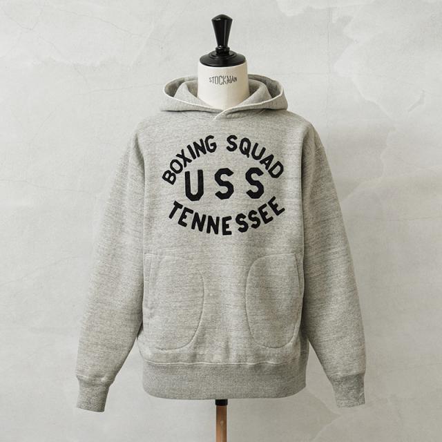 A.G.SPALDING&BROS エージースポルディング&ブロス SPL-AGS-243004 ARCHIVE ロゴグラフィック サイドラインパーカ 日本製【Cx】【T】｜メンズ トップス カジュアル フロントロゴ アメカジ 大きいサイズ ブランド おしゃれ