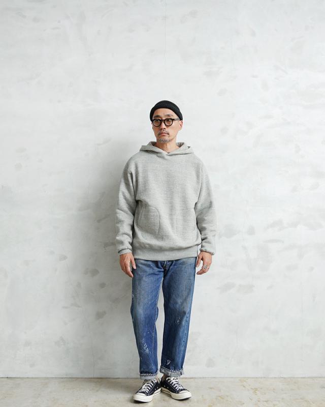 A.G.SPALDING&BROS SPL-WAP-251004 A.G.SPALDING&BROS×WAIPER シングル サイドライン コラボスウェットパーカー 日本製【T】【Cx】