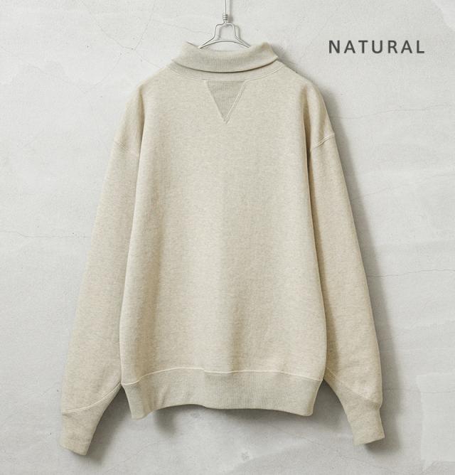 A.G.SPALDING&BROS エージースポルディング&ブロス SPL-AGS-900005 トレーニング タートルネック スウェットシャツ 日本製【Cx】【T】