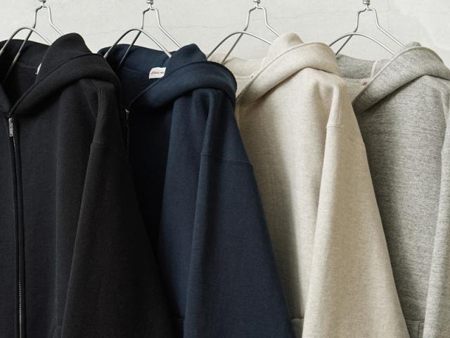 A.G.SPALDING&BROS エージースポルディング&ブロス SPL-AGS-943005 ジップアップ スウェット フーディー 日本製【Cx】【T】｜パーカー メンズファッション アメカジ 吊り編み ヴィンテージ 裏毛 トップス 長袖