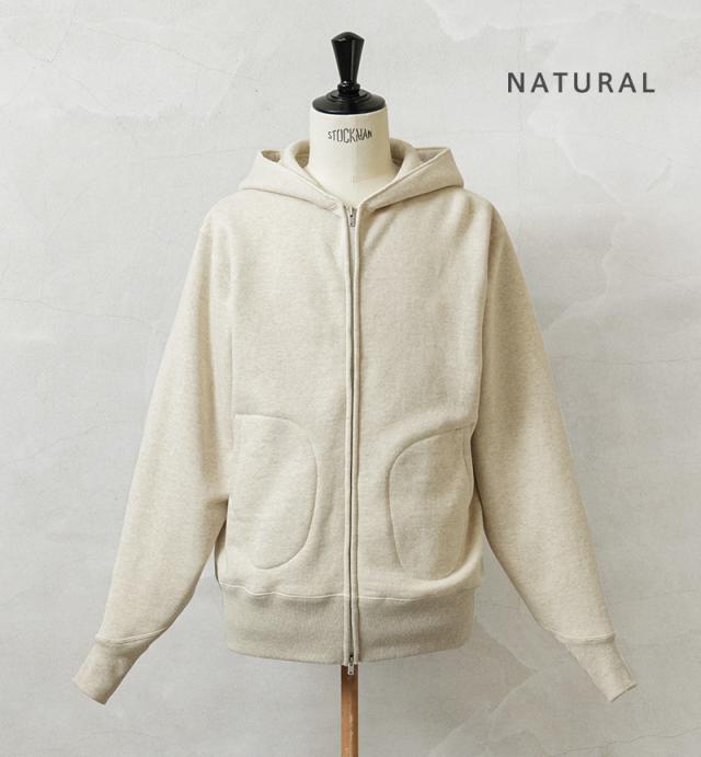 A.G.SPALDING&BROS エージースポルディング&ブロス SPL-AGS-943005 ジップアップ スウェット フーディー 日本製【Cx】【T】｜パーカー メンズファッション アメカジ 吊り編み ヴィンテージ 裏毛 トップス 長袖