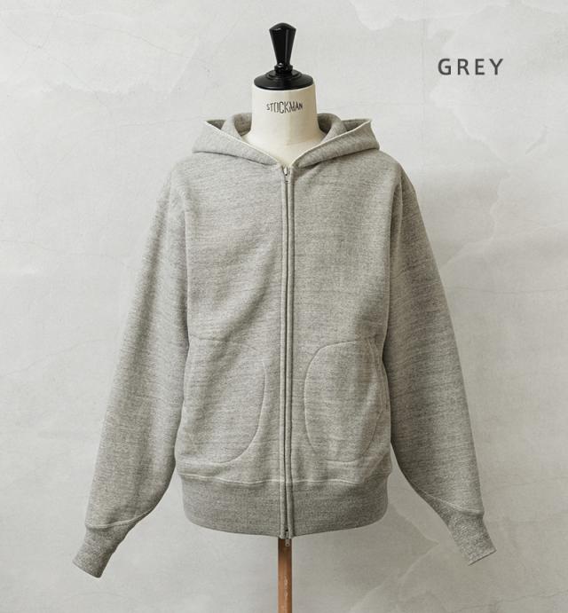 A.G.SPALDING&BROS エージースポルディング&ブロス SPL-AGS-943005 ジップアップ スウェット フーディー 日本製【Cx】【T】｜パーカー メンズファッション アメカジ 吊り編み ヴィンテージ 裏毛 トップス 長袖