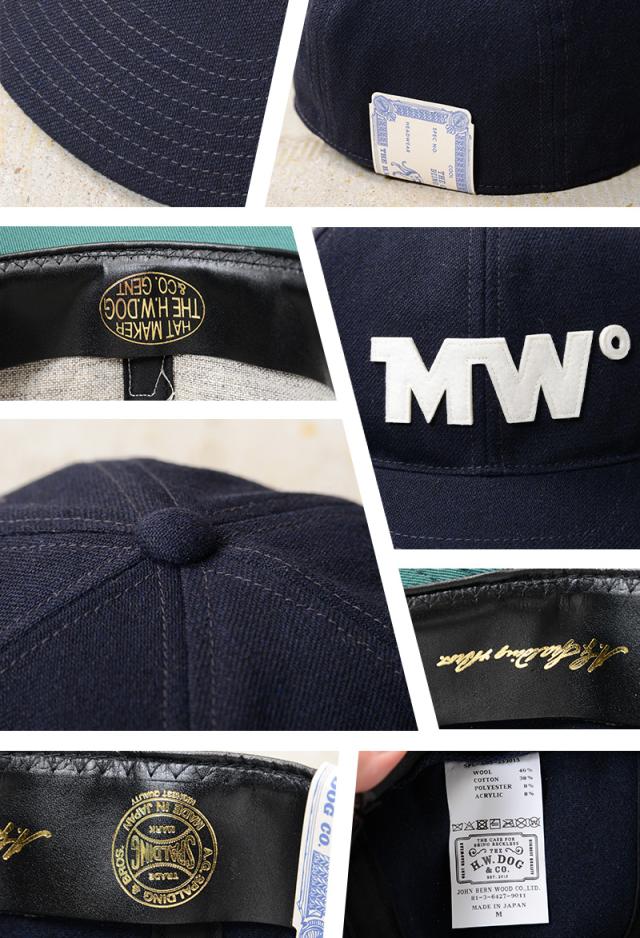 A.G.SPALDING&BROS エージースポルディング&ブロス SPL-AGS-253015 THE H.W.DOG&CO. HIROCK  ベースボールキャップ 日本製【Cx】【T】