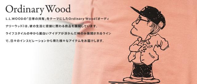 Ordinary Wood × A.G.SPALDING&BROS SPL-WAP-251003 SKETCHBOOK3 フリーダムスリーブ スウェット シャツ 日本製【Cx】【T】｜メンズファッション ヴィンテージ ストリート トップス コットン カジュアル トレーナー