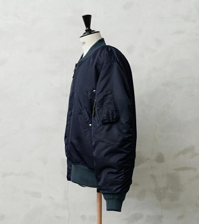 WAIPER.inc ワイパーインク 米軍 U.S.AIR FORCE B-15C MOD フライトジャケット TEST SAMPLEモデル【WP08】【T】【Cx】｜メンズ アウター 大きいサイズ ミリタリー ma-1 ナイロンジャケット 防風 防寒 ブランド おしゃれ