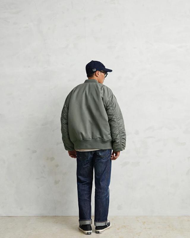 WAIPER.inc ワイパーインク 米軍 U.S.AIR FORCE B-15D MOD フライトジャケット TEST SAMPLEモデル【WP36】【T】【Cx】｜メンズ アウター 大きいサイズ ミリタリー ma-1ライク ナイロンジャケット ブランド おしゃれ