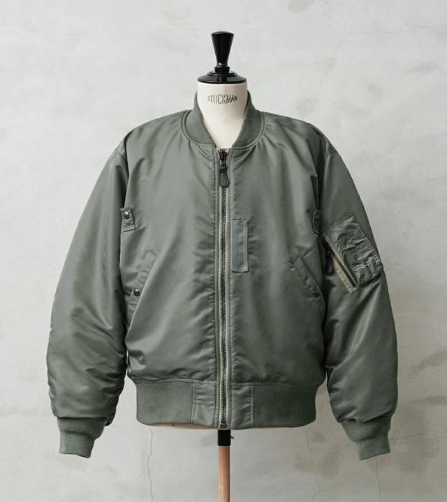 WAIPER.inc ワイパーインク 米軍 U.S.AIR FORCE B-15D MOD フライトジャケット TEST SAMPLEモデル【WP36】【T】【Cx】｜メンズ アウター 大きいサイズ ミリタリー ma-1ライク ナイロンジャケット ブランド おしゃれ