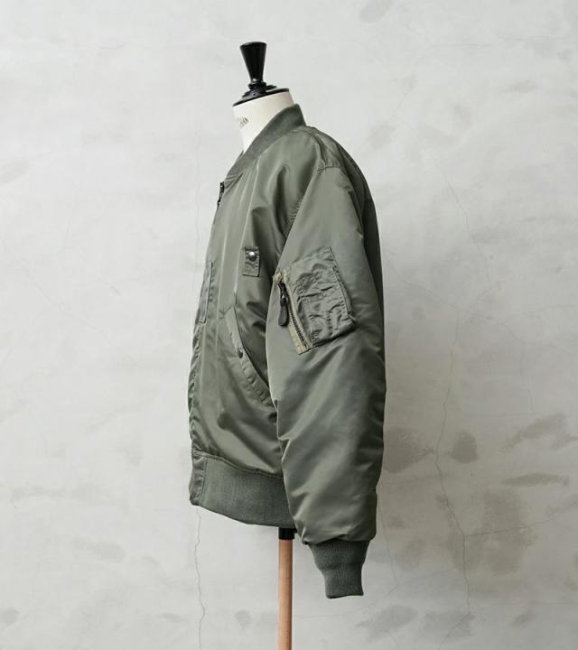 WAIPER.inc ワイパーインク 米軍 U.S.AIR FORCE B-15D MOD フライトジャケット TEST SAMPLEモデル【WP36】【T】【Cx】｜メンズ アウター 大きいサイズ ミリタリー ma-1ライク ナイロンジャケット ブランド おしゃれ