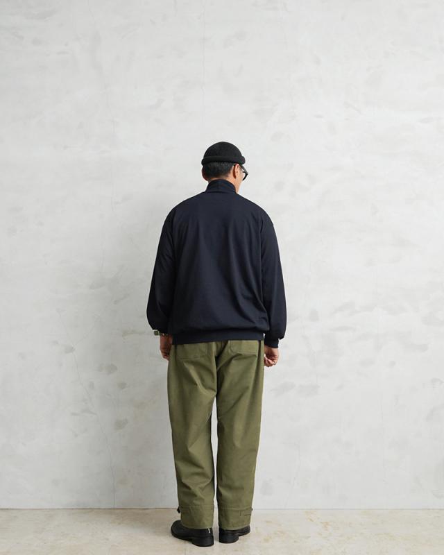 WAIPER.inc 米軍 U.S.NAVY コールドウェザー A-2 デッキパンツ【WP124】【T】【Cx】｜メンズ ボトムス 大きサイズ ワイドパンツ 防風 防寒 保温 軍パン ミリタリー カーキ バイク ブランド おしゃれ