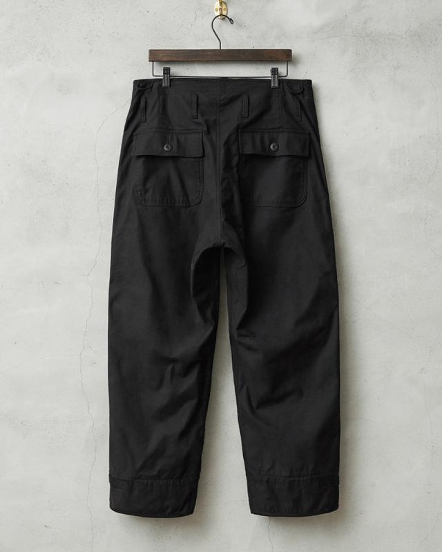 WAIPER.inc 米軍 U.S.NAVY コールドウェザー A-2 デッキパンツ【WP124】【T】【Cx】｜メンズ ボトムス 大きサイズ ワイドパンツ 防風 防寒 保温 軍パン ミリタリー カーキ バイク ブランド おしゃれ