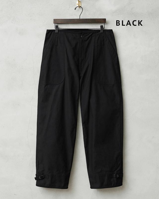WAIPER.inc 米軍 U.S.NAVY A-2 1レイヤー デッキパンツ【WP126】【T】【Cx】｜メンズ ミリタリー 大きいサイズ 軍パン ズボン ベイカーパンツ ワイドパンツ カーキ ブランド おしゃれ