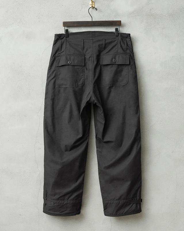 WAIPER.inc 米軍 U.S.NAVY コールドウェザー A-2 デッキパンツ【WP124】【T】【Cx】｜メンズ ボトムス 大きサイズ ワイドパンツ 防風 防寒 保温 軍パン ミリタリー カーキ バイク ブランド おしゃれ