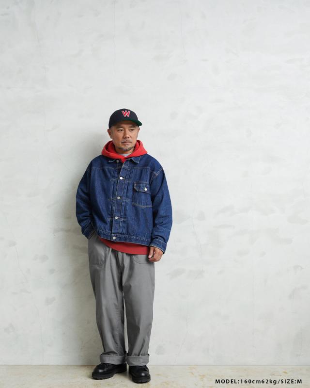 WAIPER.inc 米軍 U.S.NAVY A-2 1レイヤー デッキパンツ【WP126】【T】【Cx】｜メンズ ミリタリー 大きいサイズ 軍パン ズボン ベイカーパンツ ワイドパンツ カーキ ブランド おしゃれ