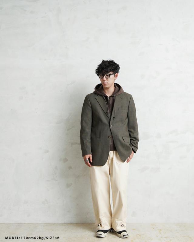 WAIPER.inc 米軍 U.S.NAVY A-2 1レイヤー デッキパンツ【WP126】【T】【Cx】｜メンズ ミリタリー 大きいサイズ 軍パン ズボン ベイカーパンツ ワイドパンツ カーキ ブランド おしゃれ