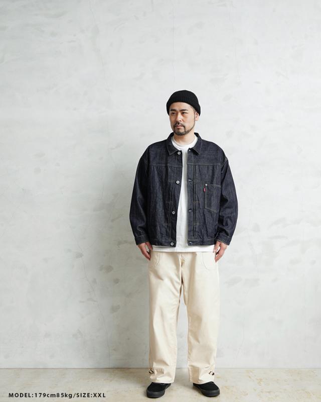 WAIPER.inc 米軍 U.S.NAVY A-2 1レイヤー デッキパンツ【WP126】【T】【Cx】｜メンズ ミリタリー 大きいサイズ 軍パン ズボン ベイカーパンツ ワイドパンツ カーキ ブランド おしゃれ