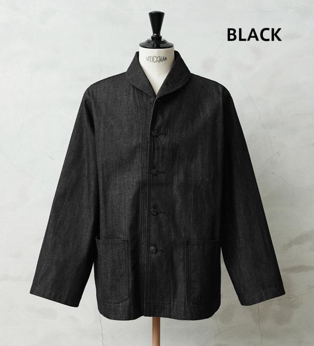 WAIPER.inc 米軍 1940’s U.S.NAVY M-43 デニムショールカラージャケット MADE OF”KAIHARA DENIM”【WP1038】【T】【Cx】｜メンズ アウター 大きいサイズ 大人 カジュアル Gジャン ジージャン ブランド おしゃれ