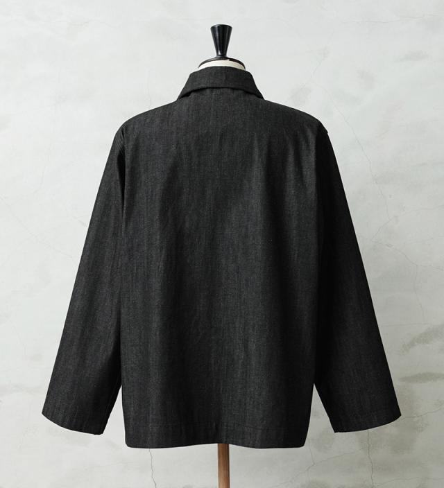 WAIPER.inc 米軍 1940’s U.S.NAVY M-43 デニムショールカラージャケット MADE OF”KAIHARA DENIM”【WP1038】【T】【Cx】｜メンズ アウター 大きいサイズ 大人 カジュアル Gジャン ジージャン ブランド おしゃれ