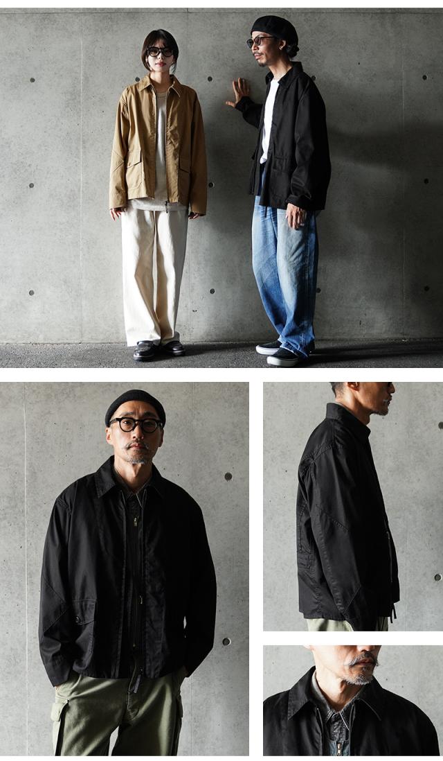 WAIPER.inc 米軍 U.S.NAVY M-421A フライトジャケット【WP1083】【Cx】【T】｜ミリタリージャケット メンズファッション サマージャケット ハリントンジャケット カジュアル USA古着