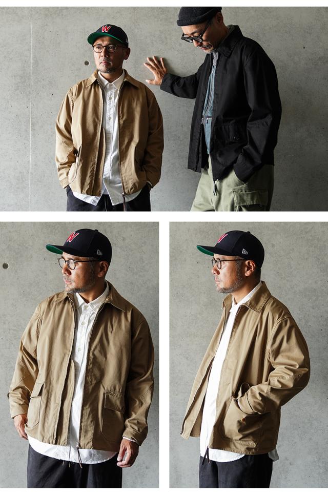 WAIPER.inc 米軍 U.S.NAVY M-421A フライトジャケット【WP1083】【Cx】【T】｜ミリタリージャケット メンズファッション サマージャケット ハリントンジャケット カジュアル USA古着