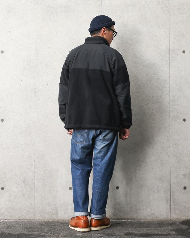 実物 USED 米軍 U.S.NAVY ECWCS GEN2 NWU パーカー用 フリースライナージャケット【Cx】【I】｜メンズ レディース 防寒 BLACK ブラック スタンドカラー 古着 アメリカ軍 払い下げ品 実物放出品