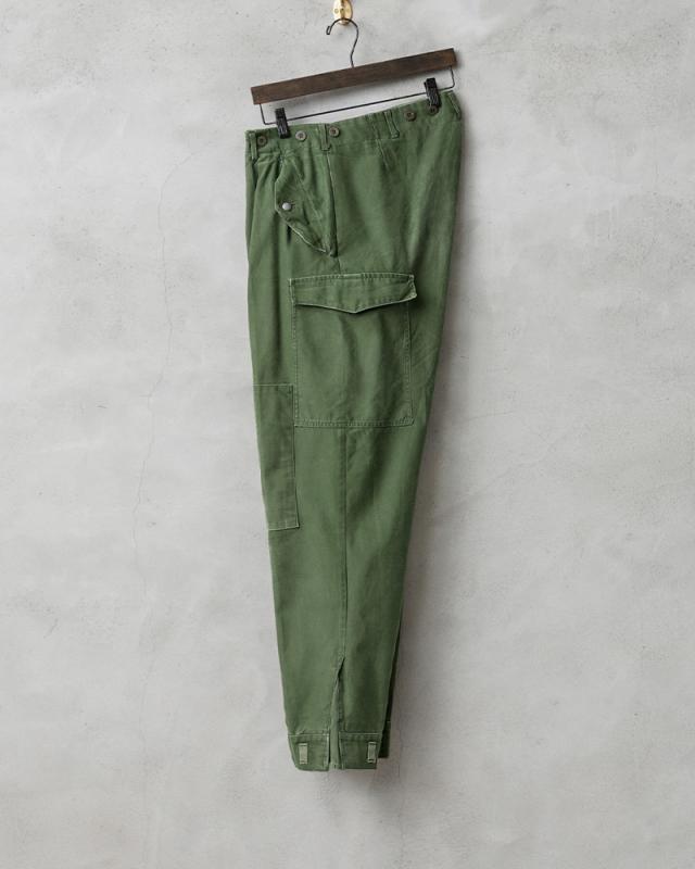 スウェーデン軍M-59 カーゴパンツ DEAD STOCK / Swedish Army M-59 Utility Cargo Pants