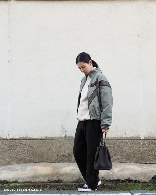 ミリタリージャケット メンズ / 実物 新品 デッドストック 米軍 U.S.ARMY IPFU フィットネスジャケット【Cx】【I】 ｜アウター トラックジャケット スポーツ カジュアル トレーニング ジム 反射 夜間 ジョギング 大きいサイズ 軍放出品