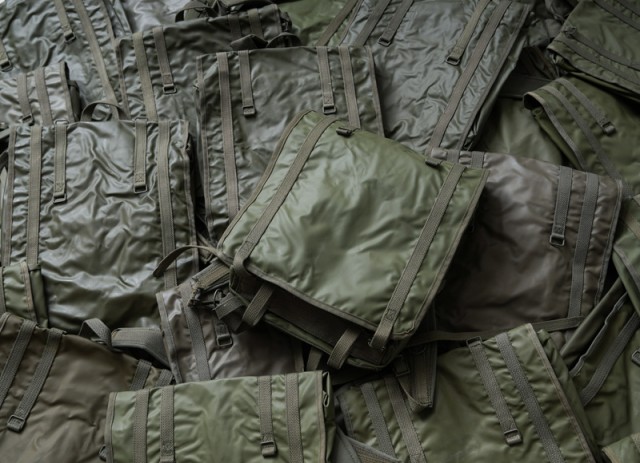 訳あり】フランス軍 F-1 ナイロン ラックサック USED 232UD