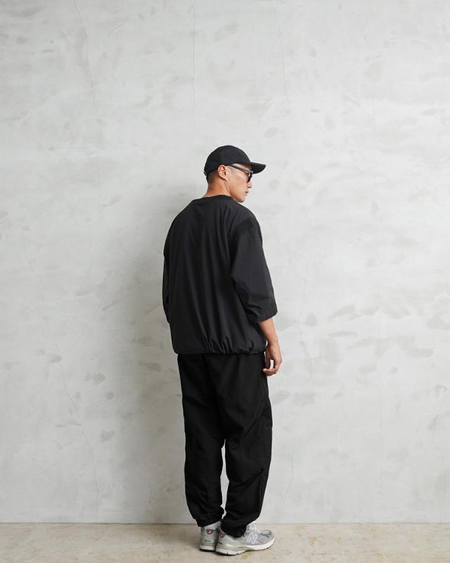 実物 新品 デッドストック 米軍 U.S.ARMY APFU フィジカル トレーニングパンツ ARMY LOGO【Cx】【I】｜メンズ ボトムス ナイロンパンツ フィットネス 大きいサイズ ゆったり 黒 ブラック ファッション おしゃれ