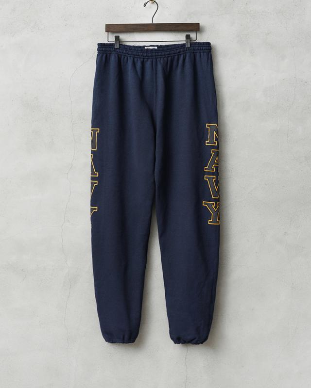 デッドストック 米軍 U.S.NAVY トレーニング用 スウェットパンツ MADE BY SOFFE【Cx】【I】｜メンズ ボトムス 大きいサイズ カジュアル ロゴ スポーツ ネイビー 古着 ファッション おしゃれ
