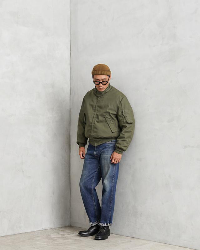 実物 USED 米軍 CVC COLD WEATHER NOMEX タンカースジャケット【Cx