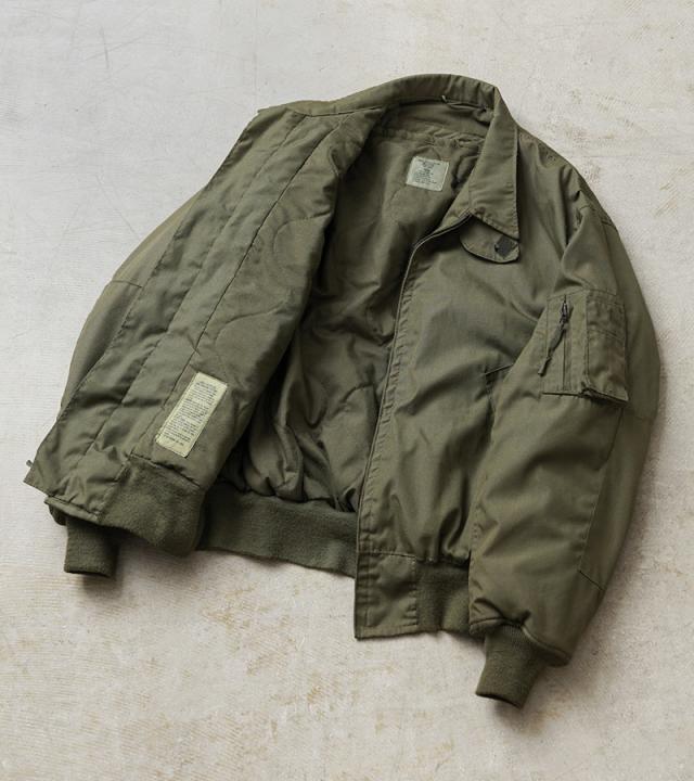 実物 USED 米軍 CVC COLD WEATHER NOMEX タンカースジャケット【Cx
