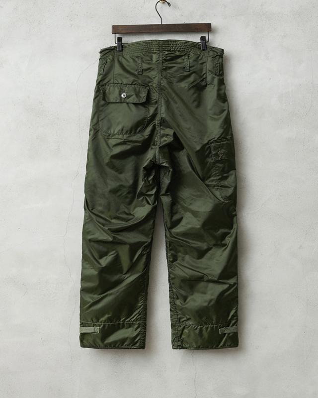 実物 新品 デッドストック 米軍 U.S.NAVY EXTREME COLD WEATHER IMPERMEABLE デッキパンツ【Cx】【I】｜メンズファッション ミリタリー アメカジ ナイロン 防寒 防水 ヴィンテージ アウトドア オーバーパンツ ライディング ツーリング バイク