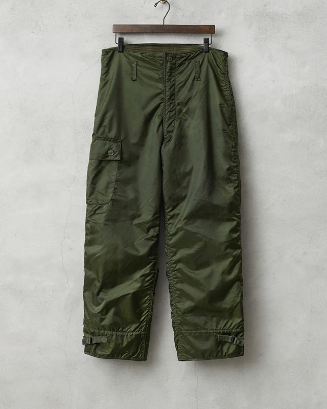 実物 USED 米軍 U.S.NAVY EXTREME COLD WEATHER IMPERMEABLE デッキパンツ【Cx】【I】｜ミリタリー メンズファッション アメカジ 古着 ナイロン 防寒 ヴィンテージ アウトドア バイカー ツーリング ファティーグパンツ カーゴパンツ 海軍