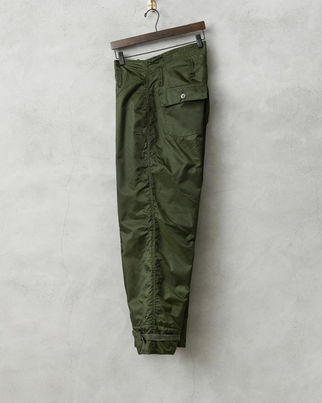 実物 USED 米軍 U.S.NAVY EXTREME COLD WEATHER IMPERMEABLE デッキパンツ【Cx】【I】｜ミリタリー メンズファッション アメカジ 古着 ナイロン 防寒 ヴィンテージ アウトドア バイカー ツーリング ファティーグパンツ カーゴパンツ 海軍