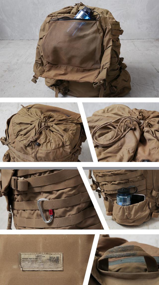 実物 USED 米軍 FILB USMC PACK バックパック / メインパック COYOTE