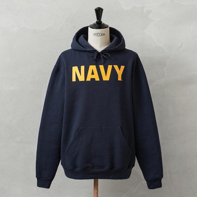 新品 米軍 U.S.NAVY オフィシャルライセンス トレーニング プルオーバー フーディ スウェット NAVY【Cx】【I】｜メンズ トップス パーカー ミリタリー 大きいサイズ ネイビー アメリカ軍 おしゃれ
