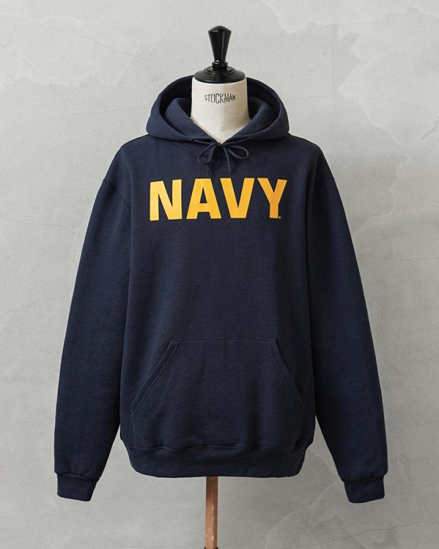 新品 米軍 U.S.NAVY オフィシャルライセンス トレーニング プルオーバー フーディ スウェット NAVY【Cx】【I】｜メンズ トップス パーカー ミリタリー 大きいサイズ ネイビー アメリカ軍 おしゃれ