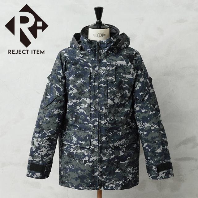 リジェクト 訳あり品 実物 新品 デッドストック 米軍 U.S.NAVY ECWCS GEN2 NWU TYPE1 デジタルカモ GORE-TEX パーカー / ゴアテックス【Cx】【I】