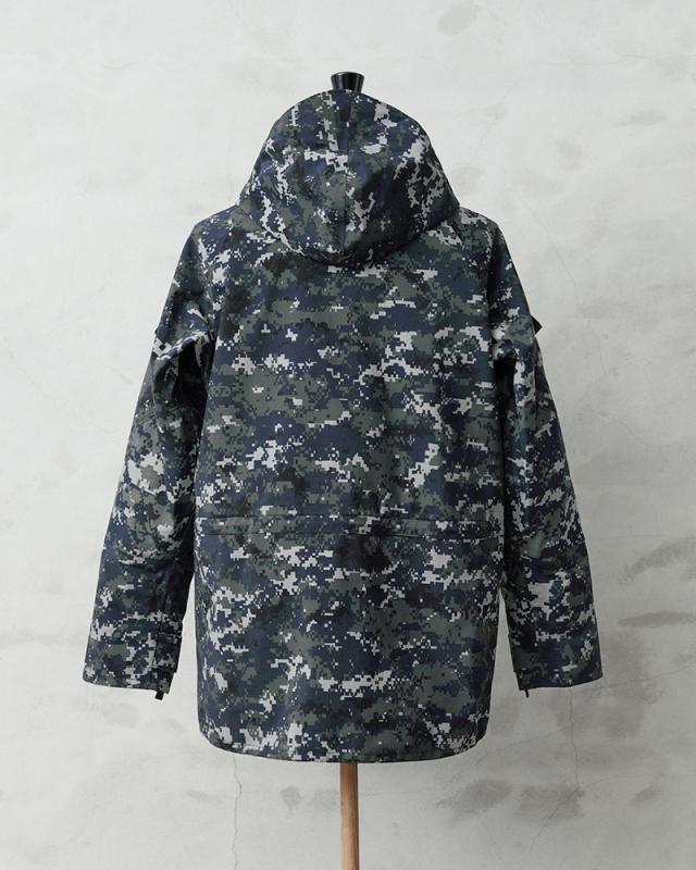 リジェクト 訳あり品 実物 新品 デッドストック 米軍 U.S.NAVY ECWCS GEN2 NWU TYPE1 デジタルカモ GORE-TEX パーカー / ゴアテックス【Cx】【I】