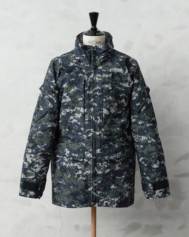 実物 新品 デッドストック 米軍 U.S.NAVY ECWCS GEN2 NWU TYPE1 デジタルカモ GORE-TEX パーカー / ゴアテックス【Cx】【I】