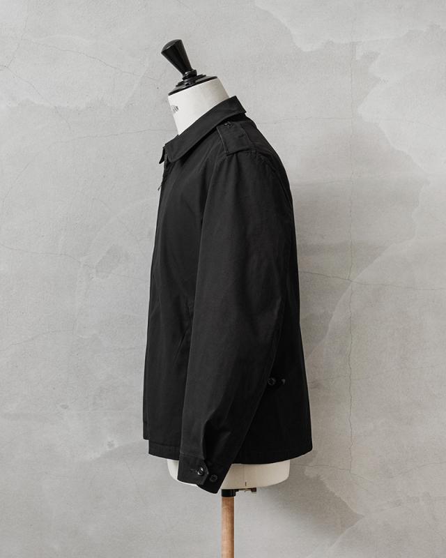 MADE IN USA USED U.S.ARMY ヴィンテージ ユーティリティージャケット ライナー付き BLACK【Cx】【I】｜メンズファッション アメカジ ミリタリー ライトアウター 米軍ジャケット ブラック 軍物ファッション おしゃれ