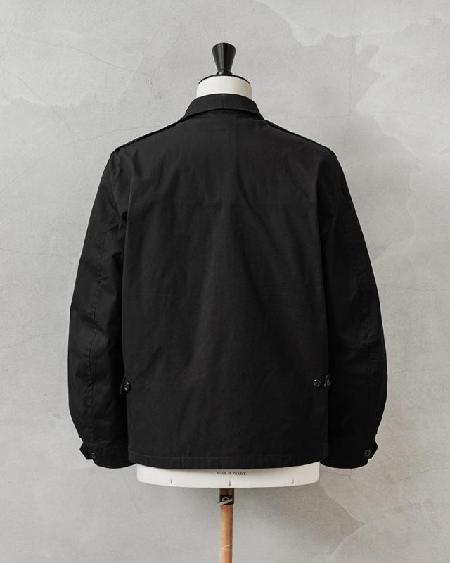 MADE IN USA USED U.S.ARMY ヴィンテージ ユーティリティージャケット ライナー付き BLACK【Cx】【I】｜メンズファッション アメカジ ミリタリー ライトアウター 米軍ジャケット ブラック 軍物ファッション おしゃれ