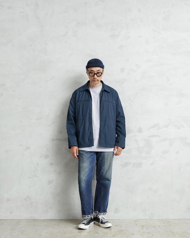 実物 USED 米軍 U.S.NAVY ユーティリティ ジャケット BLUE【Cx】【I】｜古着 ミリタリージャケット ユーティリティ ネイビー メンズファッション ブルゾン ヴィンテージ ストリートファッション