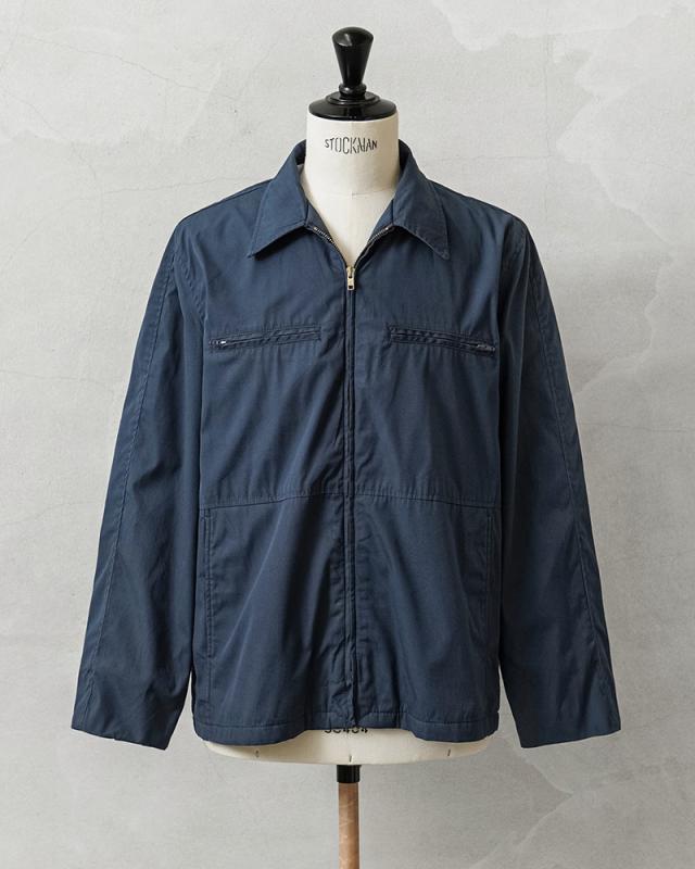 実物 USED 米軍 U.S.NAVY ユーティリティ ジャケット BLUE【Cx】【I】｜古着 ミリタリージャケット ユーティリティ ネイビー メンズファッション ブルゾン ヴィンテージ ストリートファッション