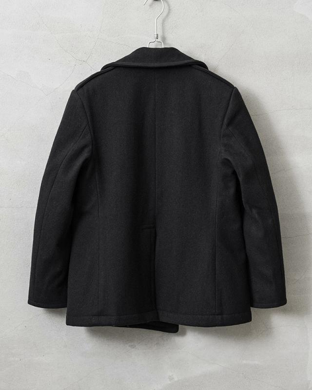 実物 USED 米軍 レディース U.S.NAVY ウール ピーコート BLACK / Pコート PEA COAT【Cx】【I】