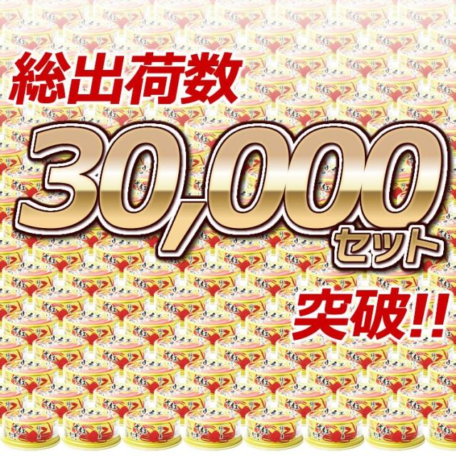 総出荷数30,000セット超