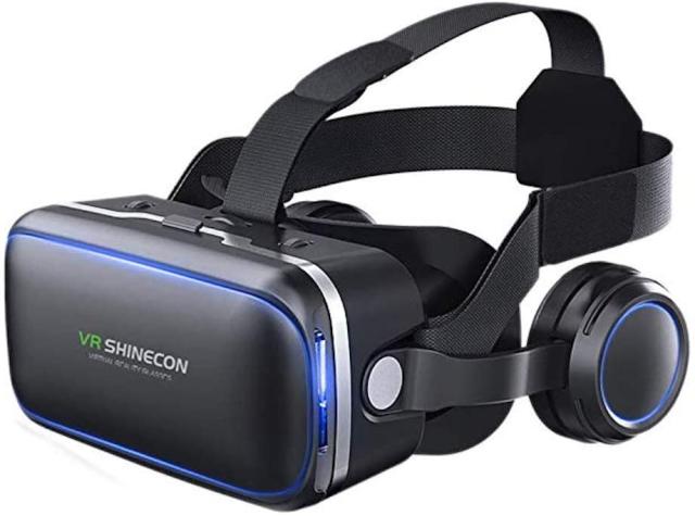 ゴーグルスマホ用 VRヘッドセット VRマウントディスプレイVRメガネ3Dメガネ VRゴーグル VRヘッドセット イヤホンマイク VRヘッドマウント