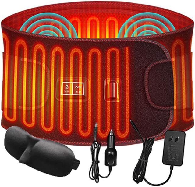 電熱腰ベルト 腰あたため 70℃・63℃・56℃ 遠赤外線加熱 電気 ヒーター